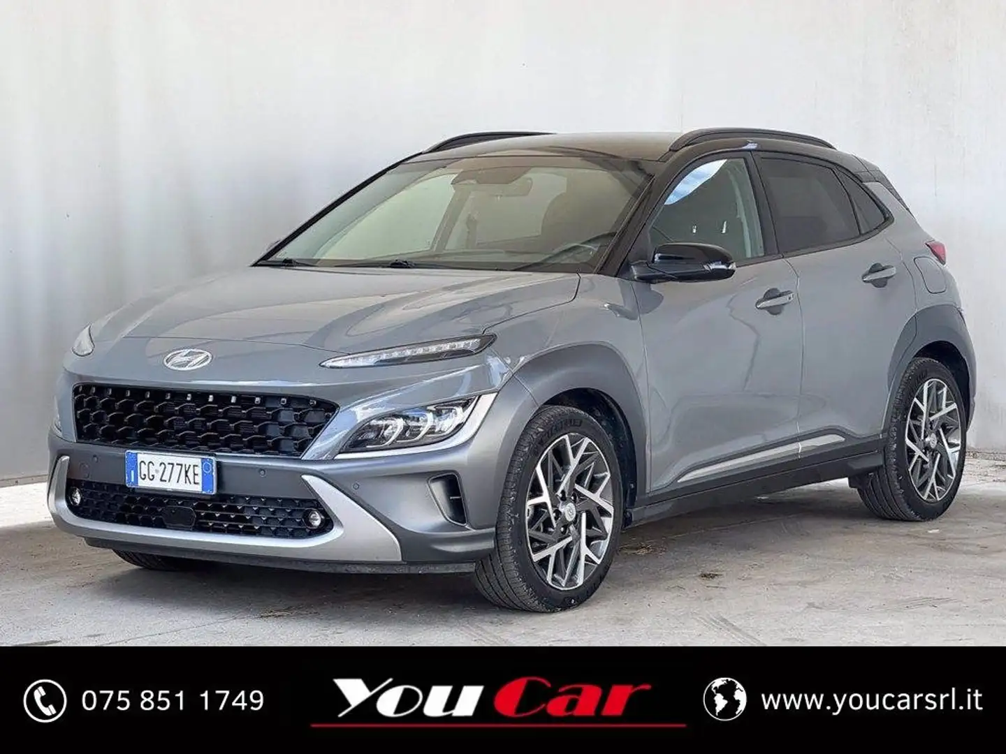 Hyundai KONA 1.6 gdi hev Xline 2wd 141cv dct Grigio - 1