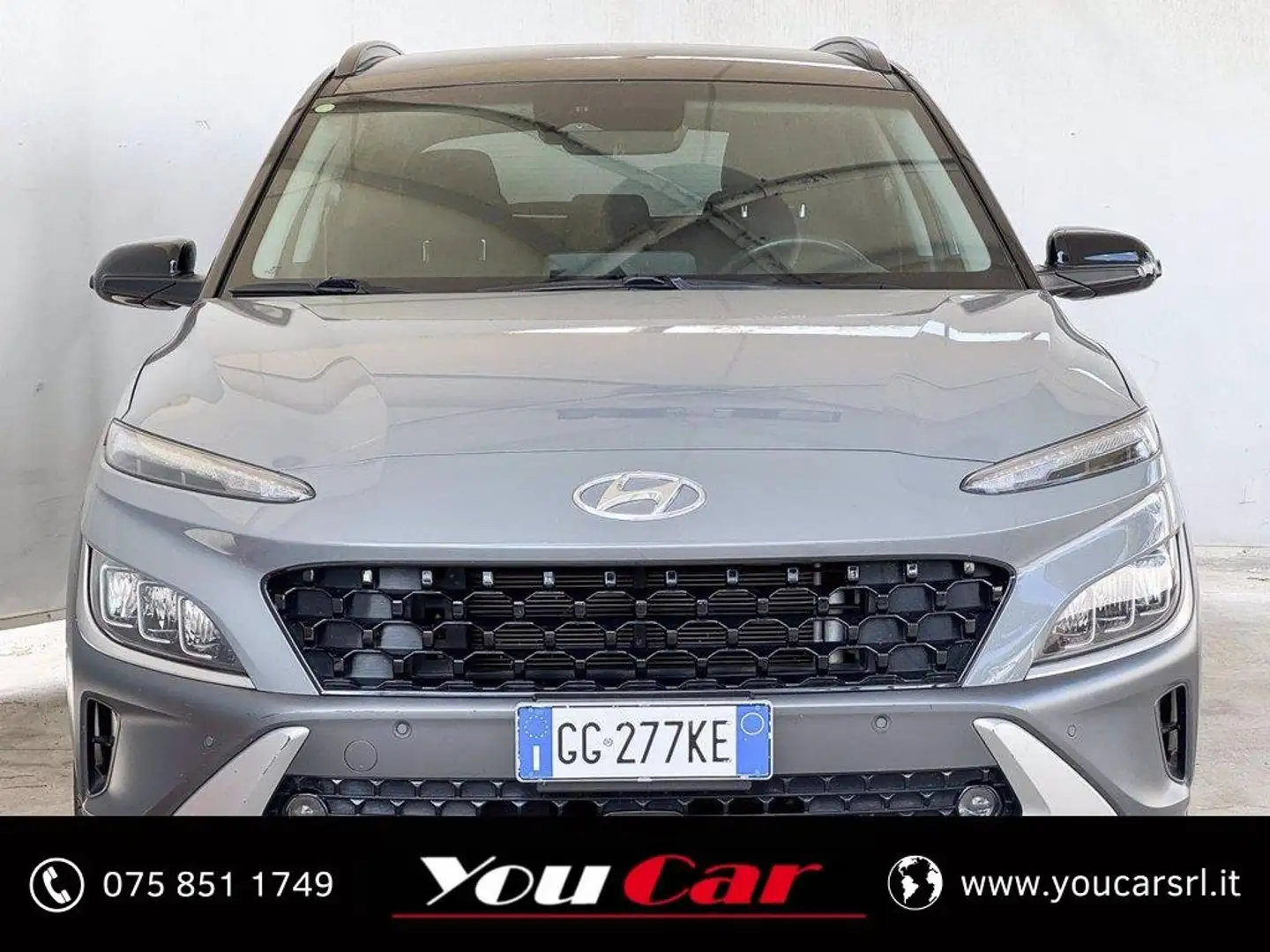 Hyundai KONA 1.6 gdi hev Xline 2wd 141cv dct Grigio - 2