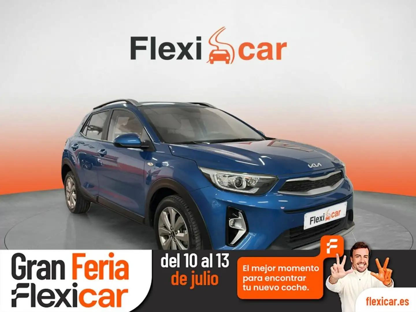 Kia Stonic 1.2 DPi Concept Plus Bleu - 1