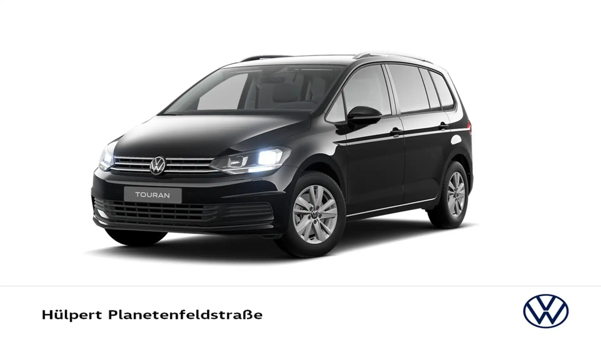 Volkswagen Touran 1.5 COMFORTLINE 7SITZE AHK CAM ACC NAVI Nero - 2