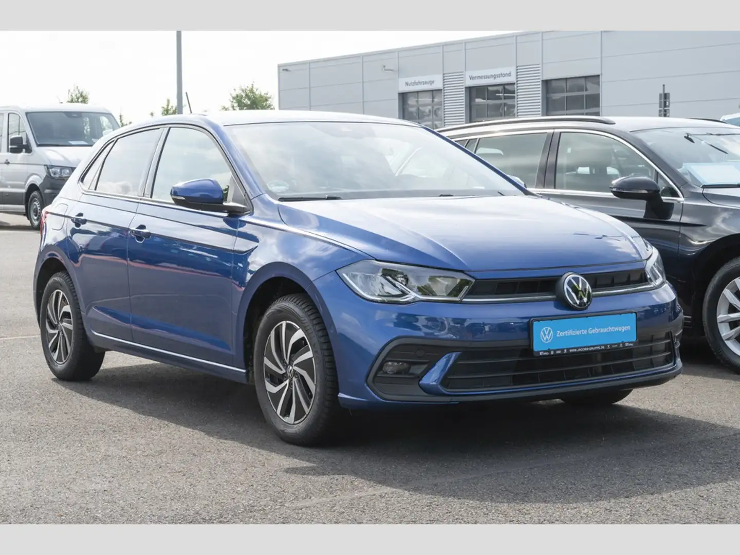 Volkswagen Polo 1.0 TSI Life Sitzheizung, Dig.Cockpit, I Blau - 2