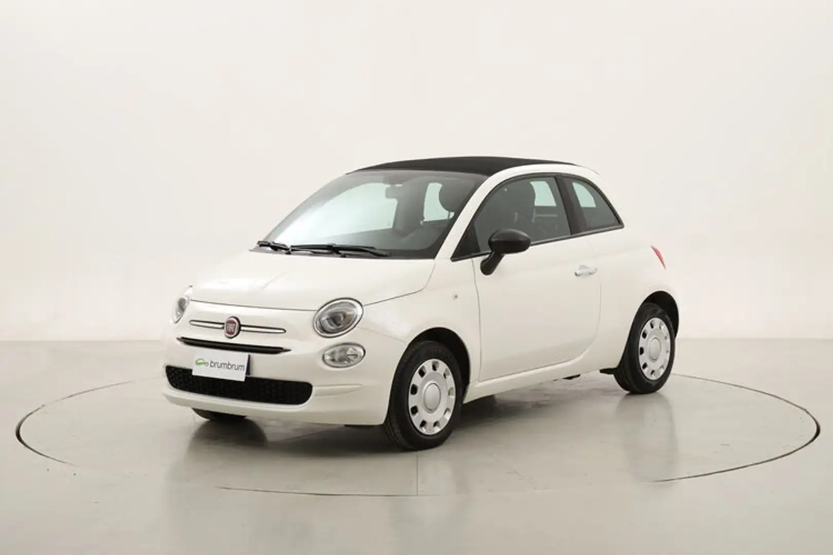 Fiat 500 Hybrid Cabrio 1.0 Mild Hybrid 69CV Weiß - 1