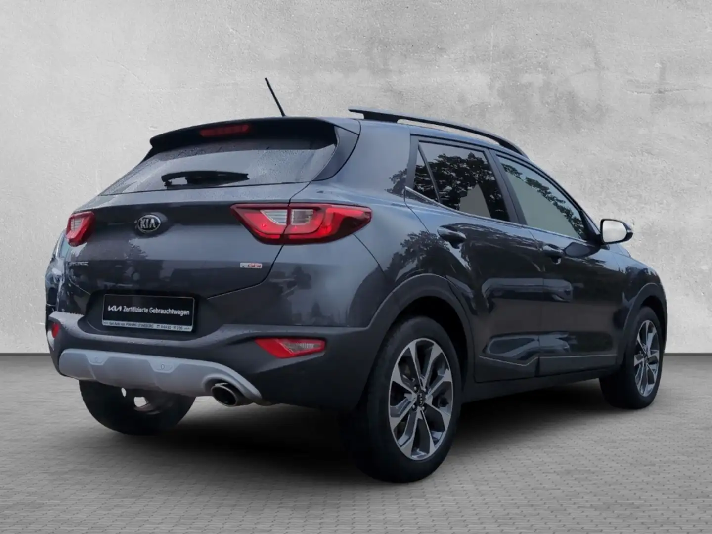 Kia Stonic Spirit 1.0 T-GDI Apple CarPlay Klima PDC SHZ Grau - 2