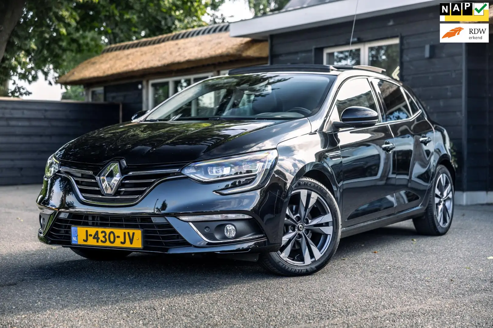 Renault Megane 1.3 TCe GT-Line Pano Lm Automaat Negro - 1