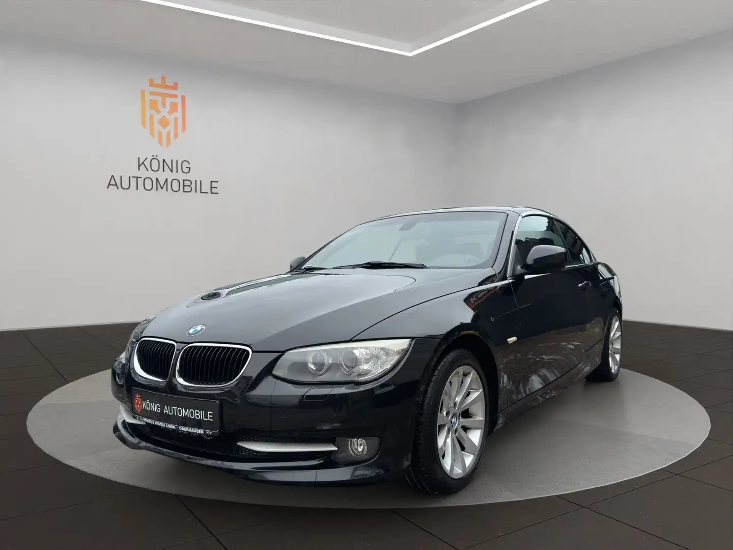 BMW 320 Cabrio 320d/BI-XENON/LM/LEDER/TEMPO/SHZ Noir - 1