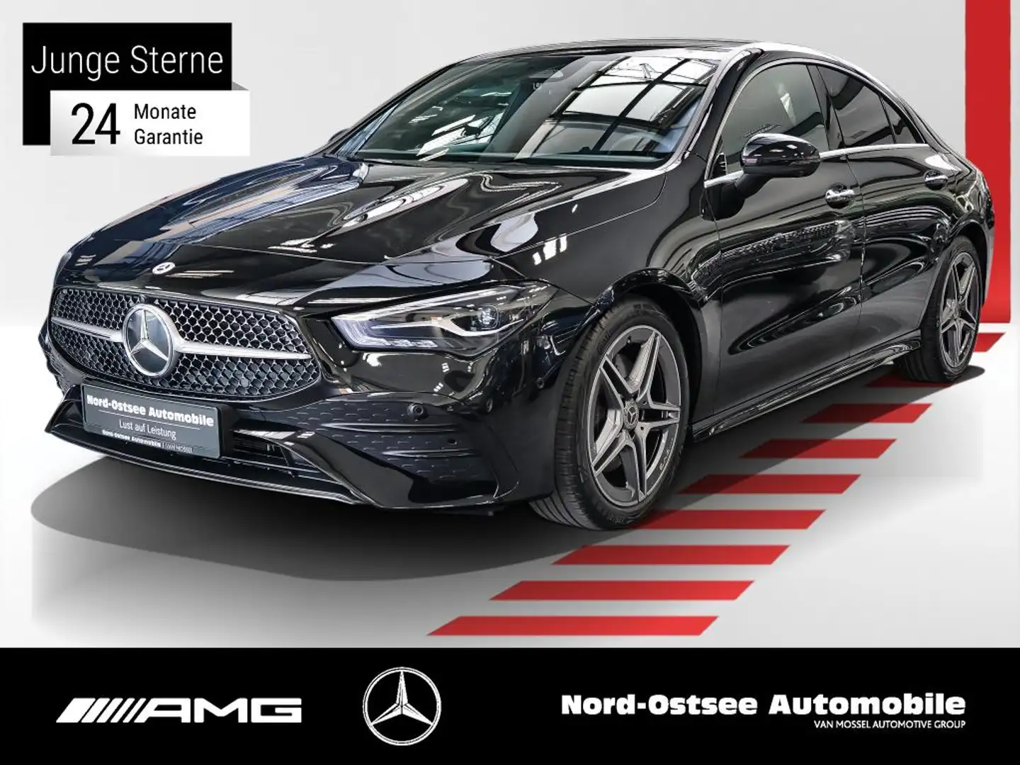 Mercedes-Benz CLA 200 AMG DISTRO 360° KEYLESS TOTW SHZG WINTER Noir - 1