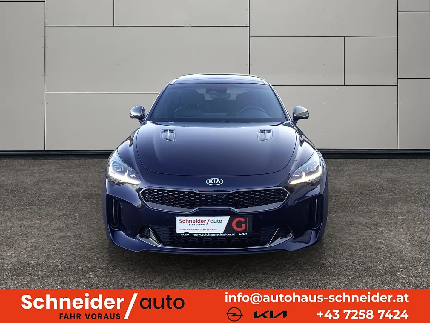 Kia Stinger 3,3 T-GDI ISG GT AWD Aut. Albastru - 2