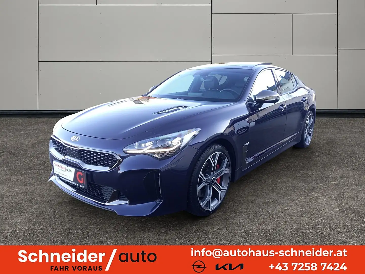 Kia Stinger 3,3 T-GDI ISG GT AWD Aut. Albastru - 1