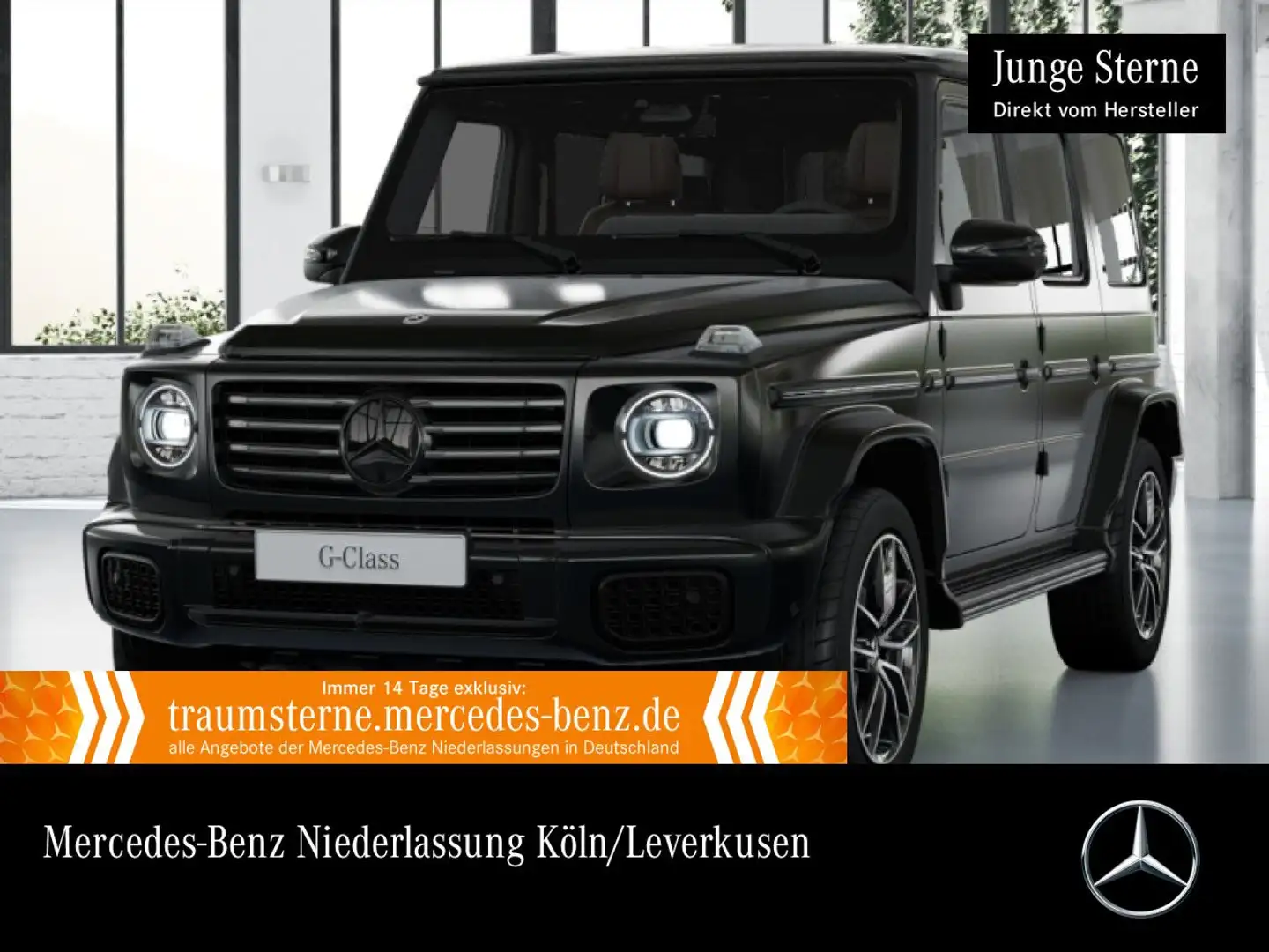 Mercedes-Benz G 500 Exclusive AMG Fondent 360° Stdhzg Multibeam Schwarz - 1