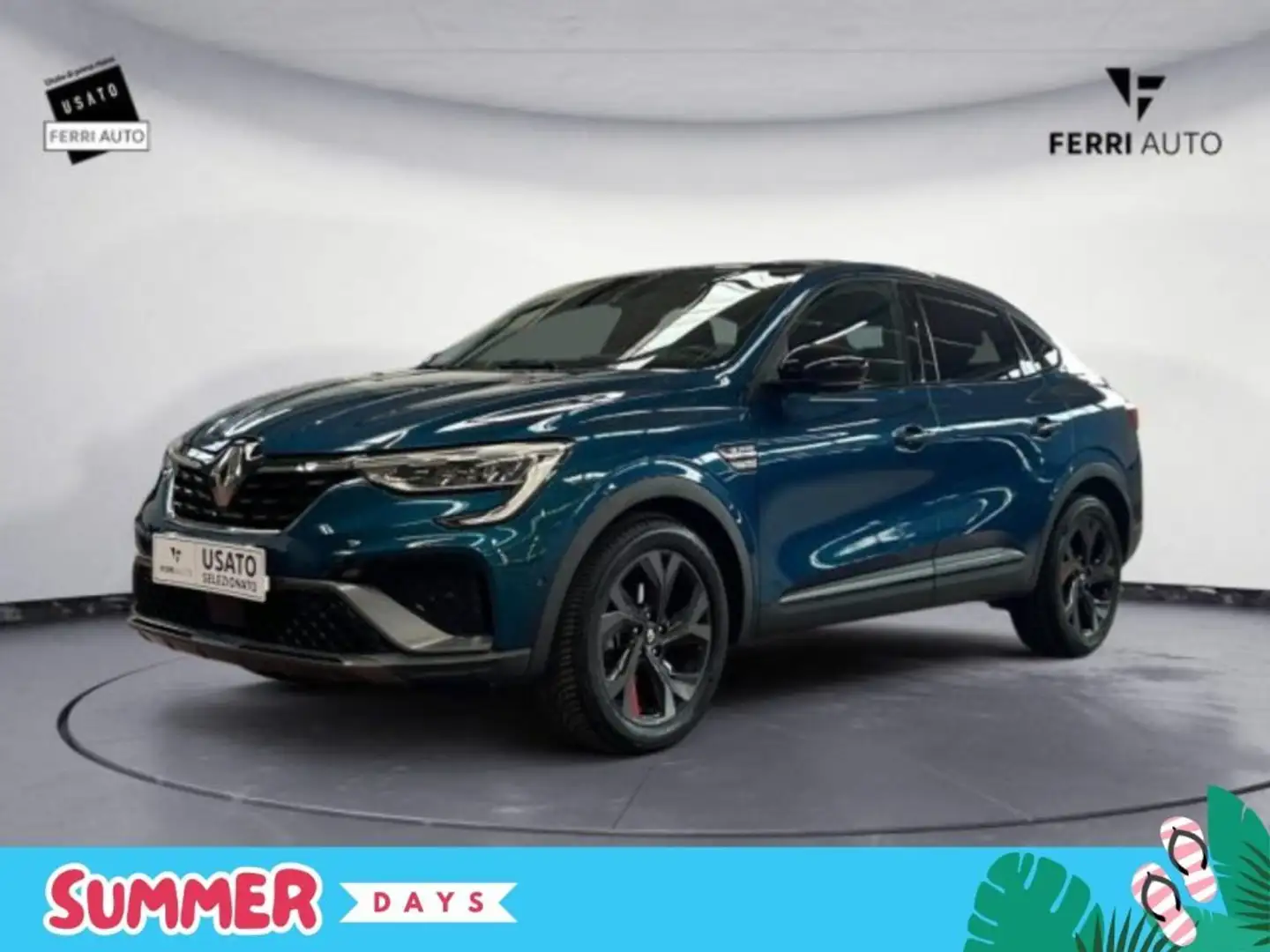 Renault Arkana Arkana Hybrid E-Tech 145 CV R.S. Line Blauw - 1