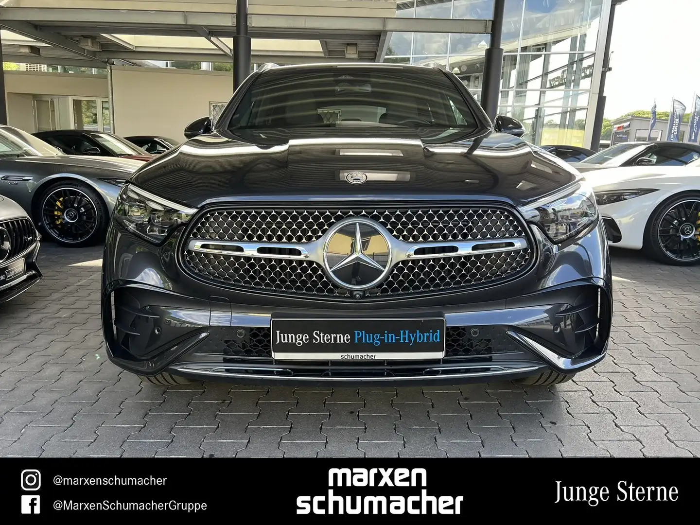 Mercedes-Benz GLC 300 GLC 300 de 4M AMG PremiumPlus Burm3D+Pano+Memory Gris - 2
