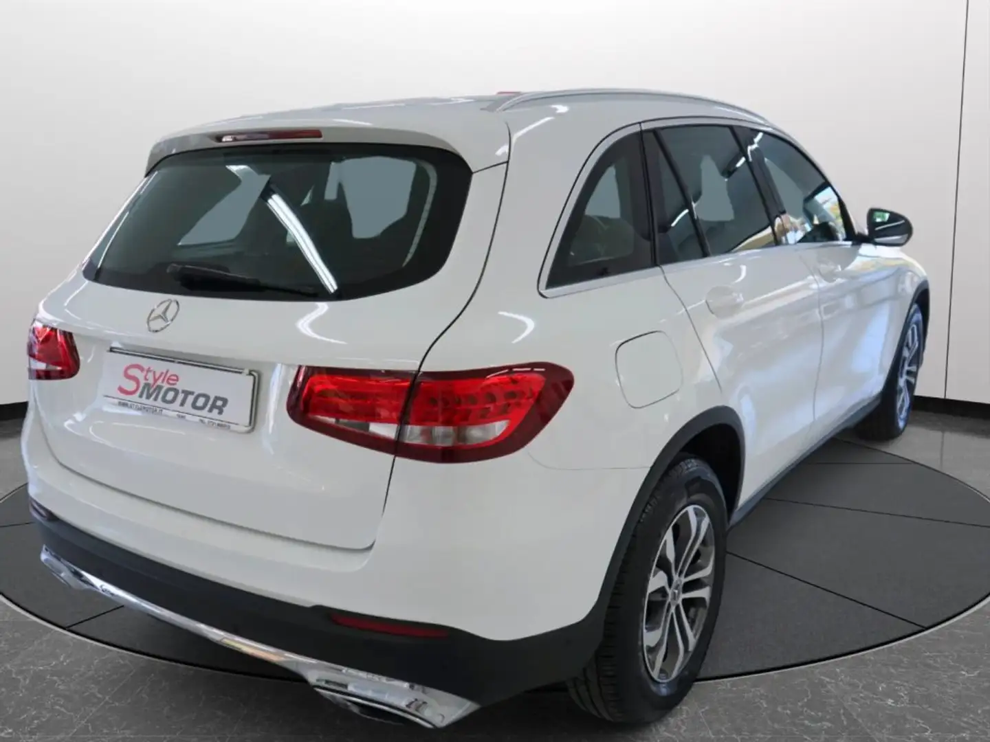 Mercedes-Benz GLC 220 d 4Matic Full Uff. Tagliandata Uniproprietario Weiß - 2