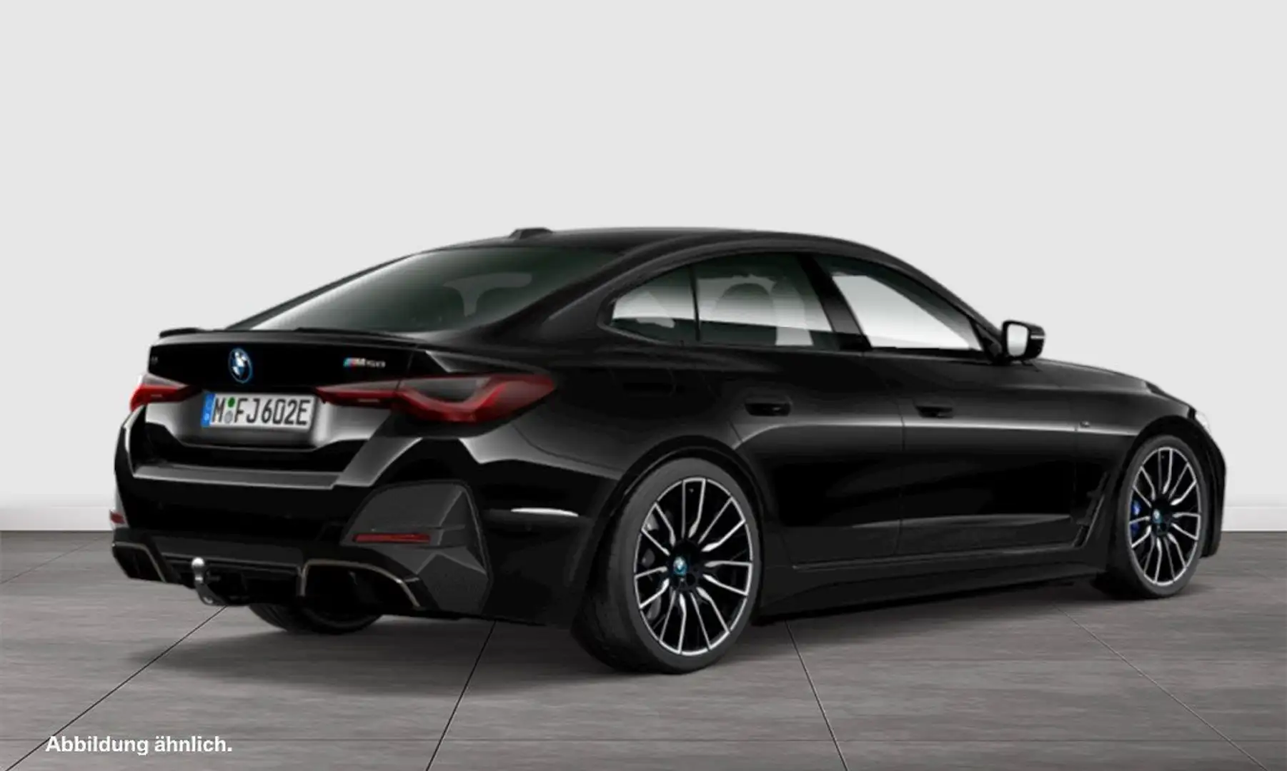 BMW i4 M50 M SPORT+HuD+AHK+HiFi+DA PROF+360° Schwarz - 2