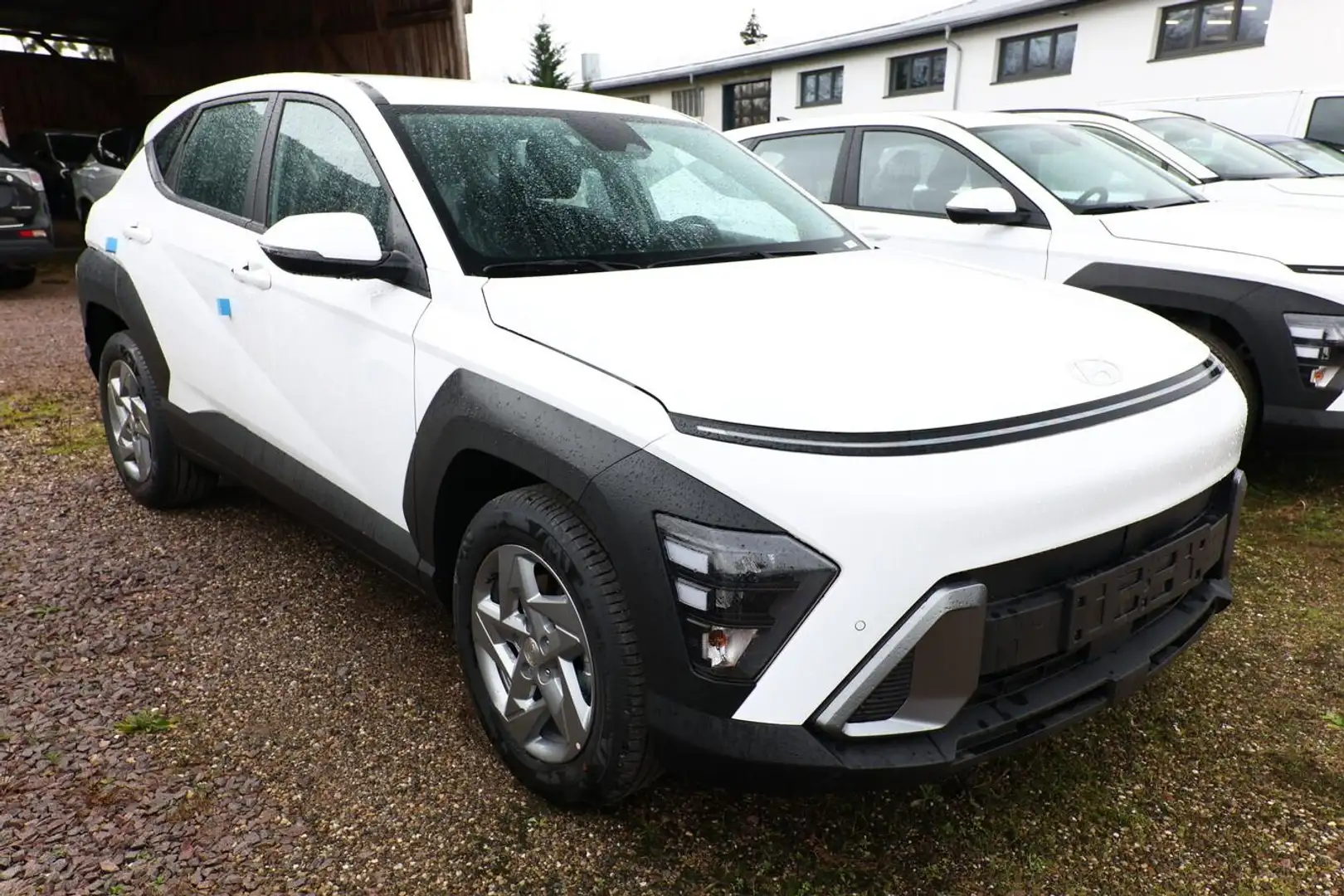 Hyundai KONA Select 1.6 T-GDI 138 DCT MY25 Nav Kam Temp 102 ... Weiß - 2