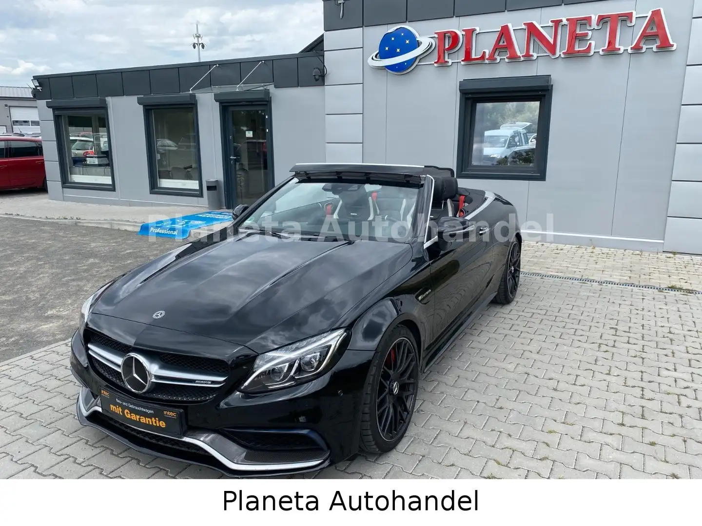 Mercedes-Benz C 63 AMG C 63  S AMG CABRIO*CARBON*PERF.ABGAS*COMAND*CAM* Zwart - 2