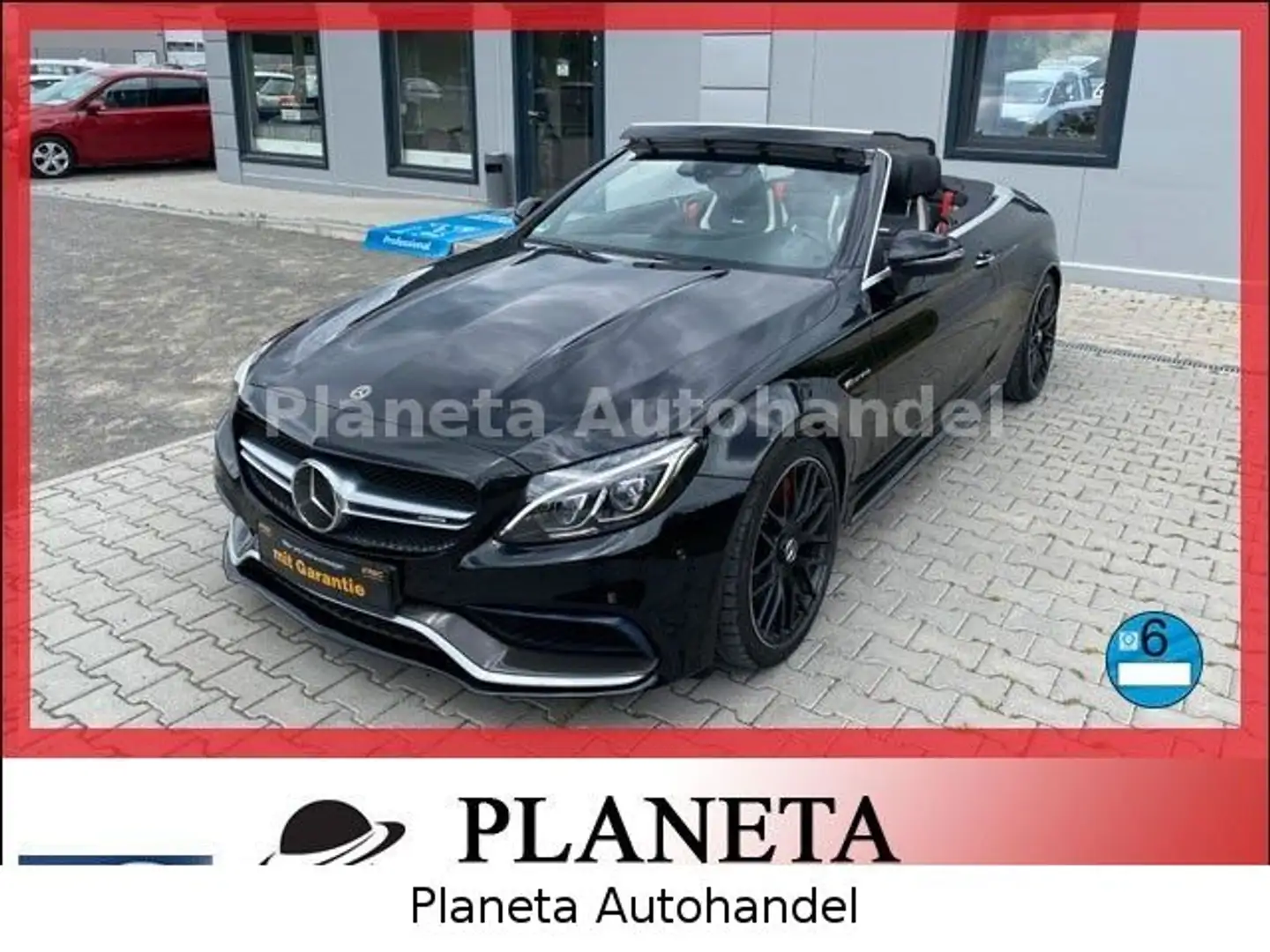 Mercedes-Benz C 63 AMG C 63  S AMG CABRIO*CARBON*PERF.ABGAS*COMAND*CAM* Zwart - 1