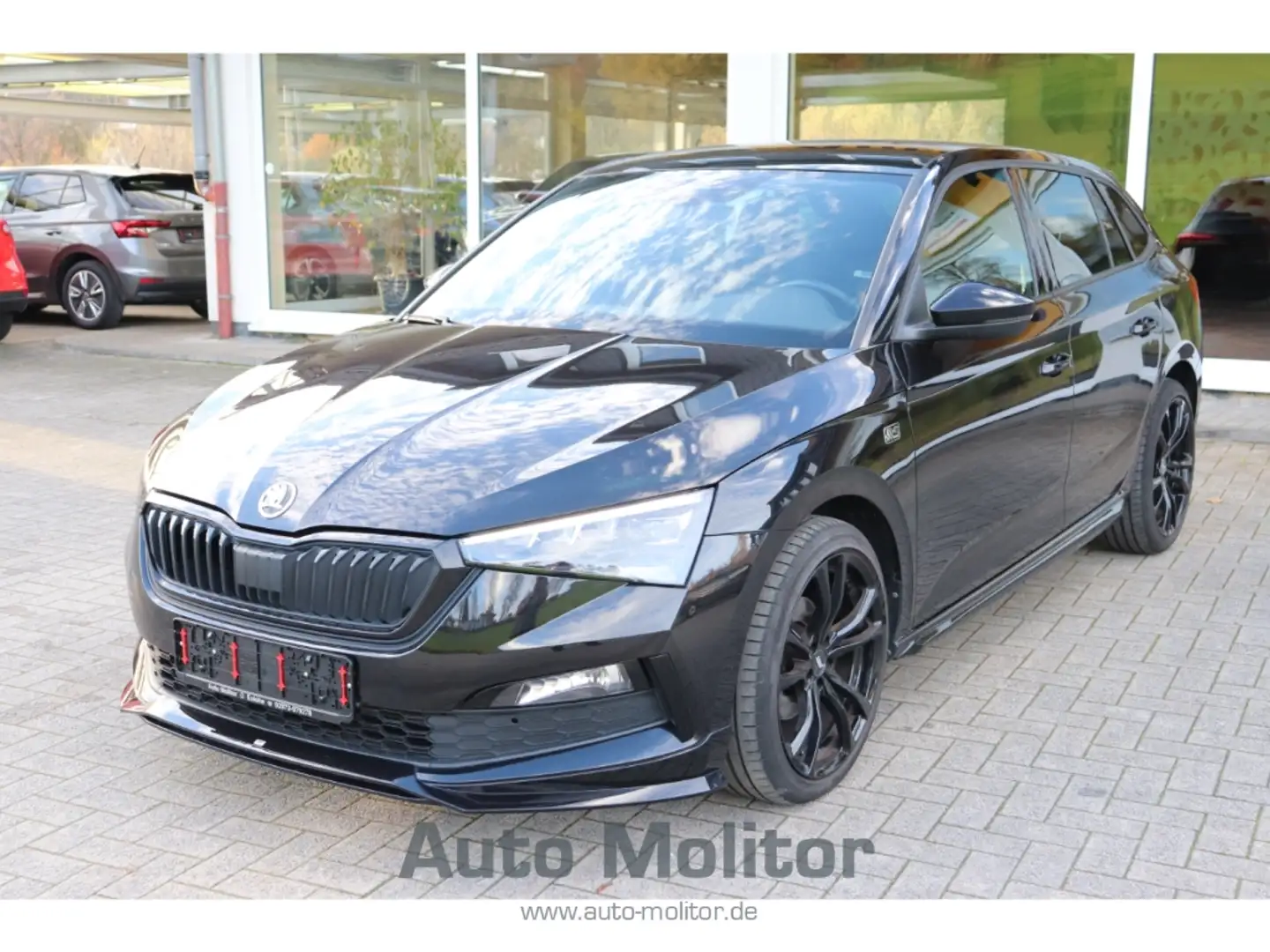 Skoda Scala Edition S ABT El. Panodach LED Kurvenlicht. Apple Noir - 2