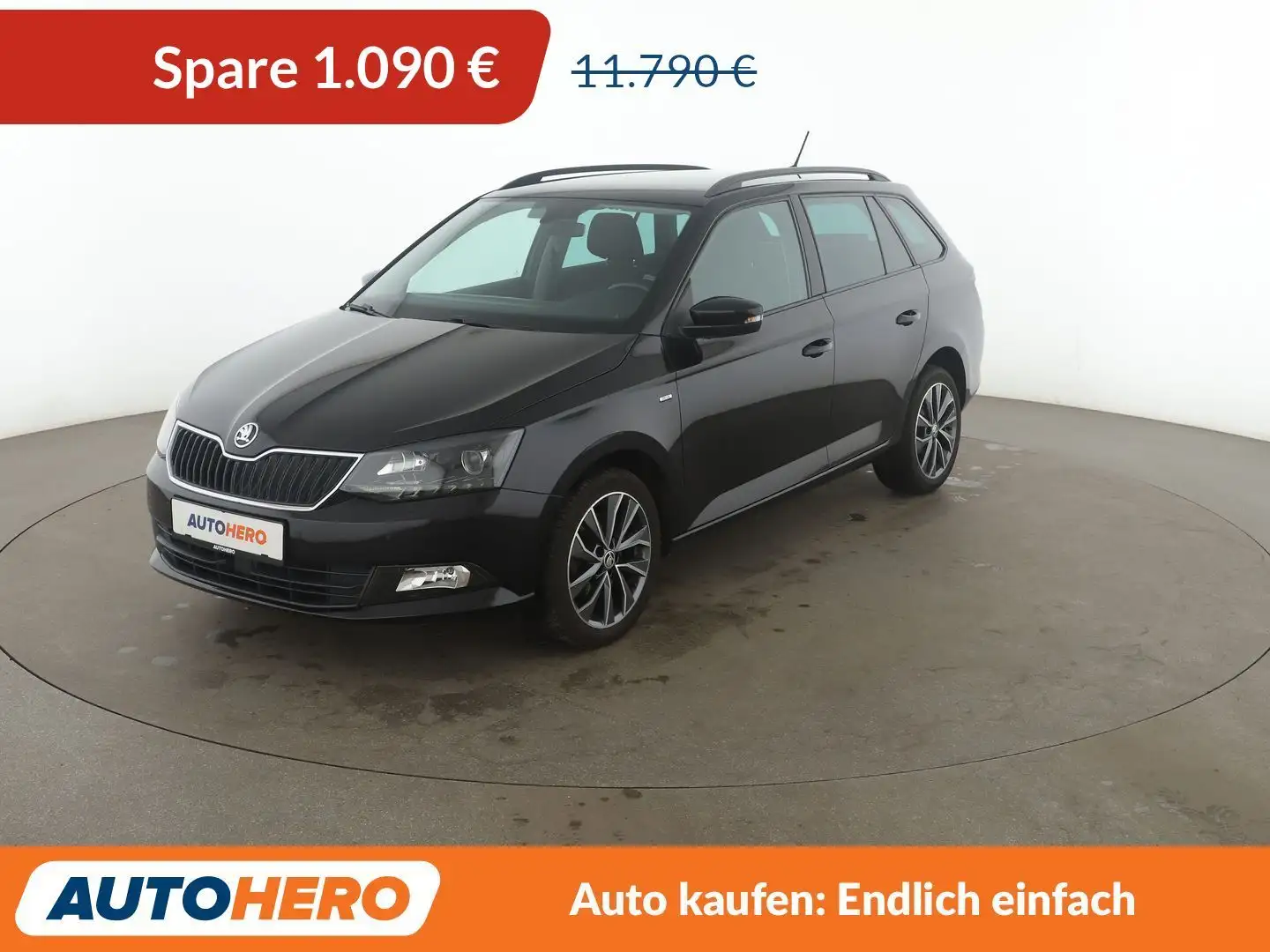 Skoda Fabia 1.0 TSI Ambition*NAVI*TEMPO*CAM*PDC* Noir - 1