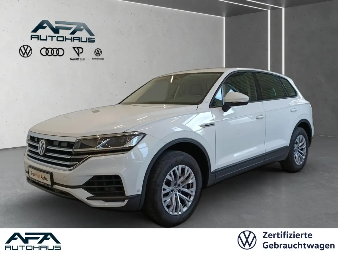 Volkswagen Touareg V6 3.0 TDI 4M tiptr. AHK*RFK*ACC*LED*NAV Blanco - 1