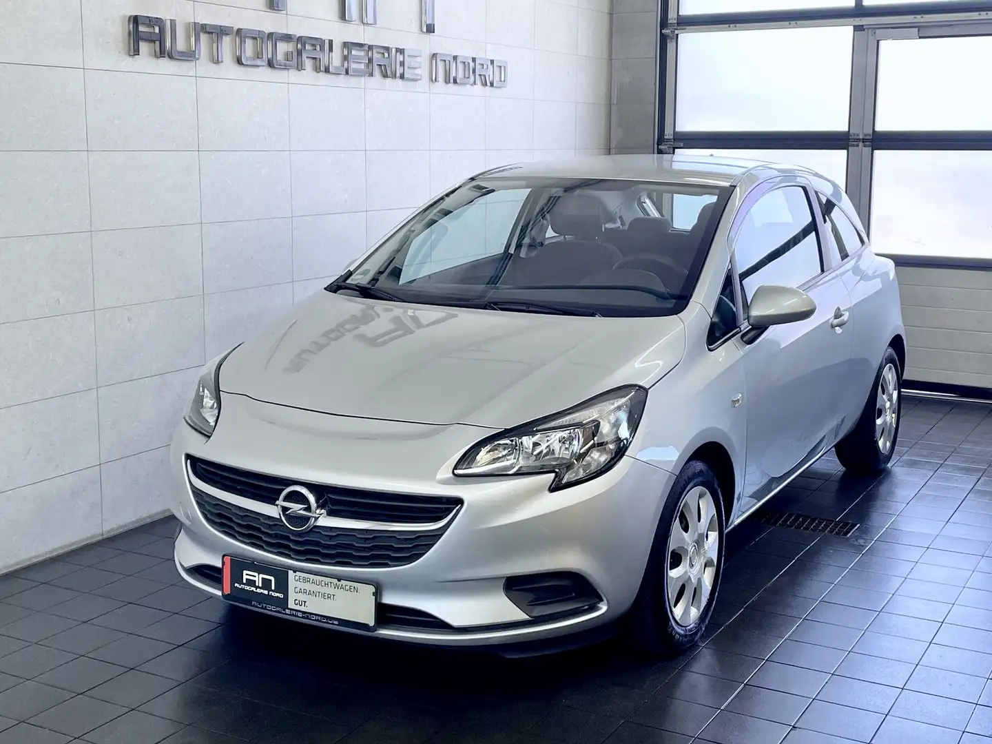 Opel Corsa-e Corsa E Edition 1.Hand+Winterpaket+Tempomat+PDC Silber - 2