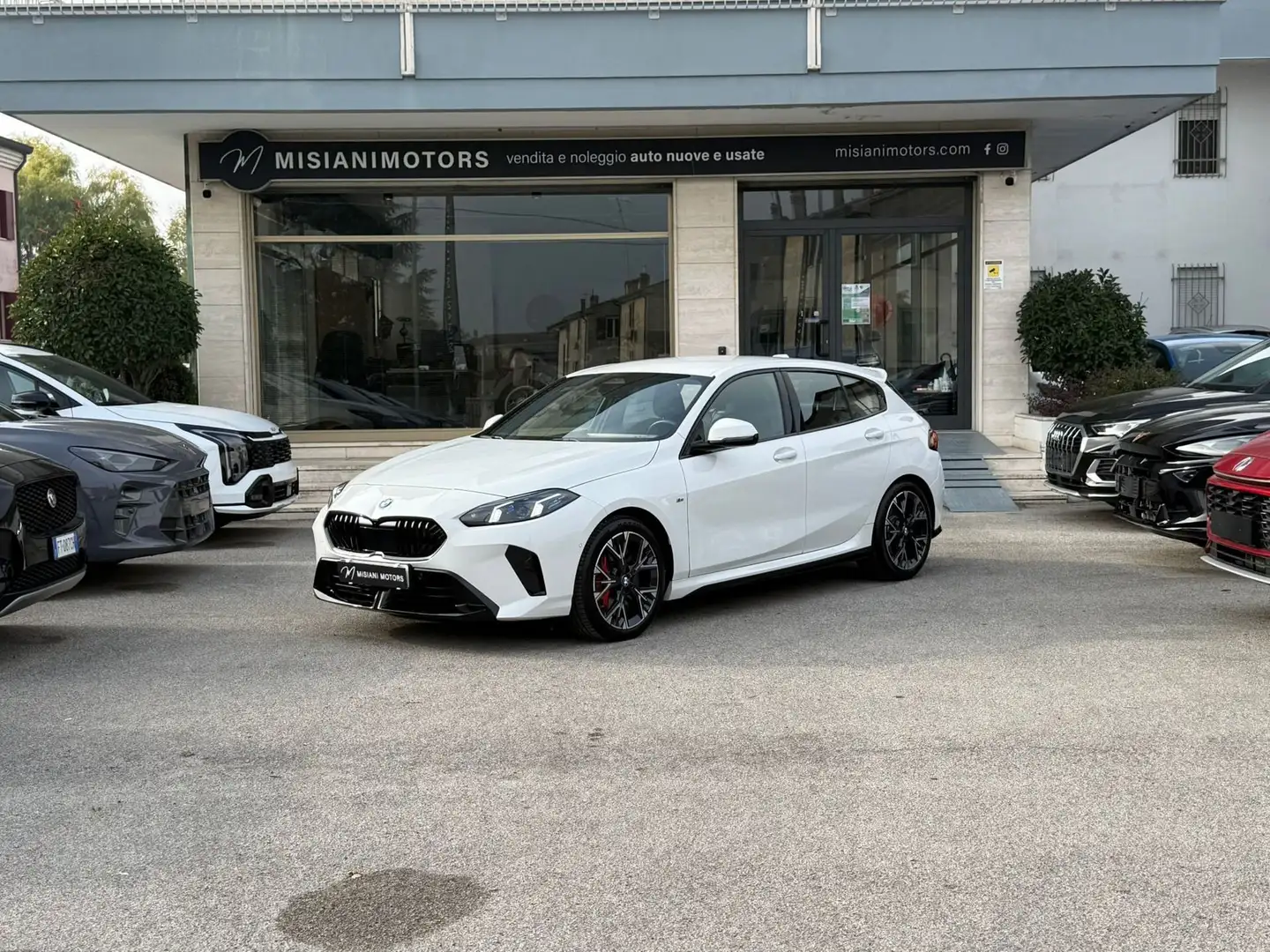 BMW 118 118d MSport Pro Weiß - 2