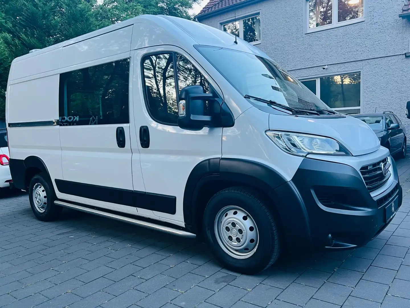 Fiat Ducato Natural Power (CNG) L2H2 1.Hand AHK Blanco - 1
