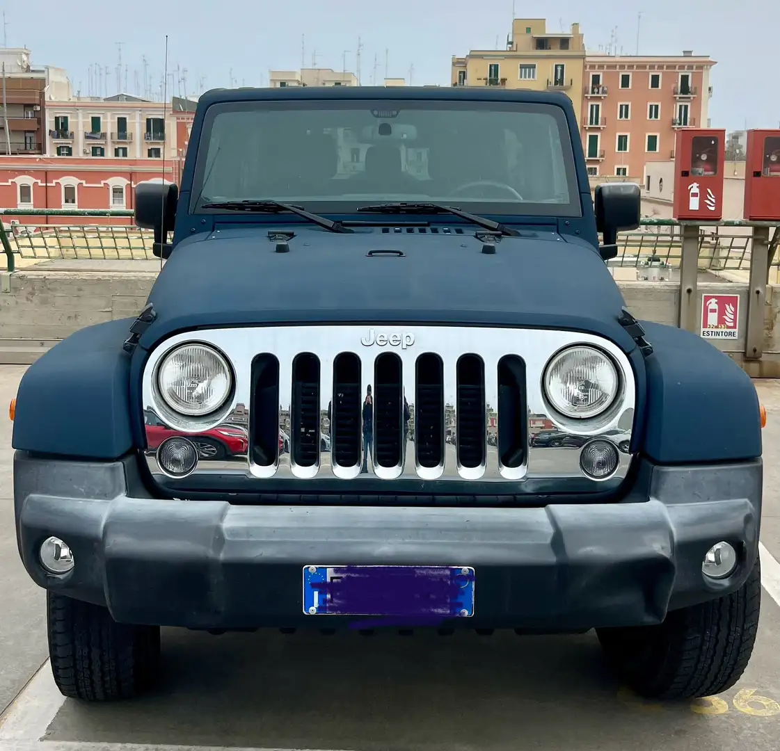 Jeep Wrangler Wrangler III 2011 UnlimitedUnlimited 2.8 crd Sahar Blu/Azzurro - 2