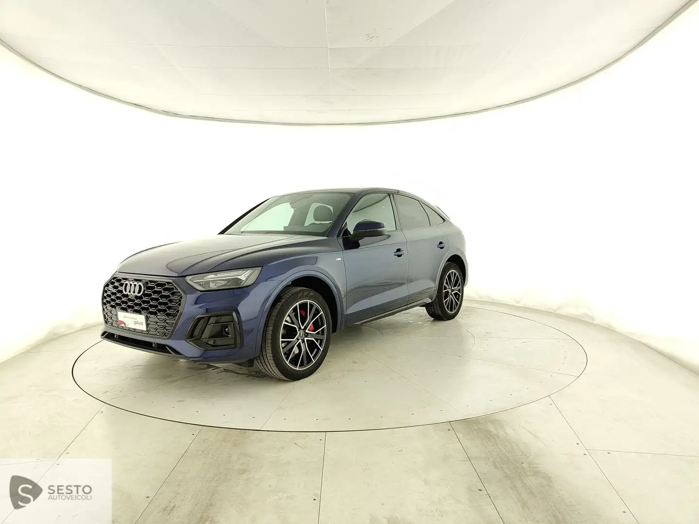 Audi Q5 I Sportback 2021 Sportback 40 2.0 tdi mhev 12V S Blu/Azzurro - 1