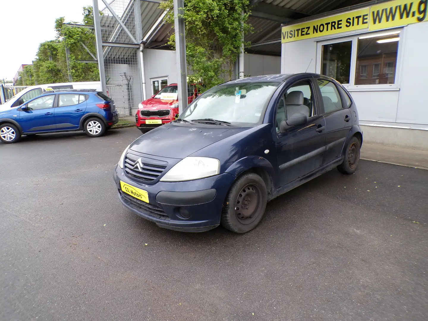 Citroen C3 1.1i 60cv bleu 10/03 1.000 € marchand Radio CD Bleu - 1