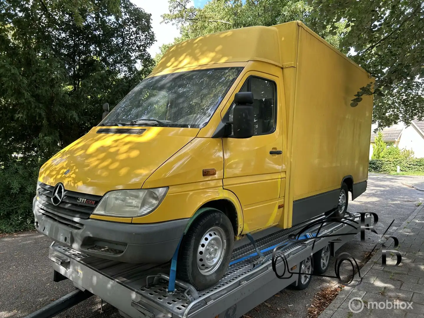 Mercedes-Benz Sprinter 308 CDI Bakwagen automaat lees tekst Gelb - 1