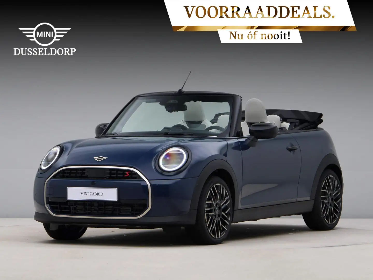 MINI Cooper S Cabrio Favoured Pakket XL PRIVATE LEASE EUR 832,- (48 mnd Gris - 1