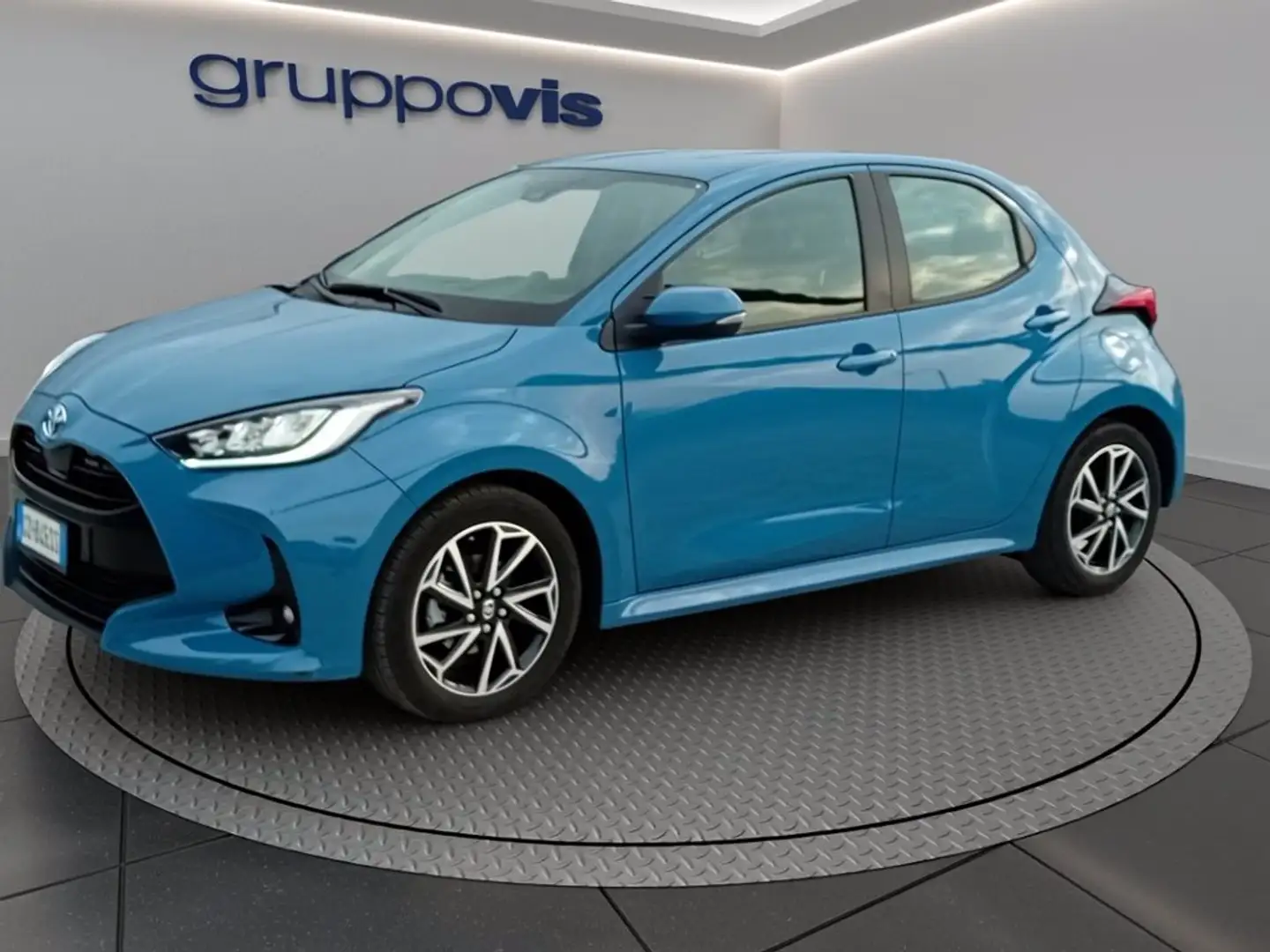 Toyota Yaris Blauw - 1