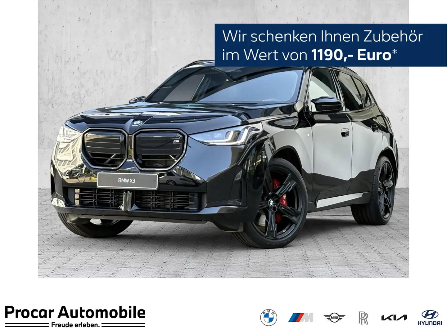 BMW X3 M 50 xDrive HuD PANO AHK DA PROF PA PROF 21" Negru - 1