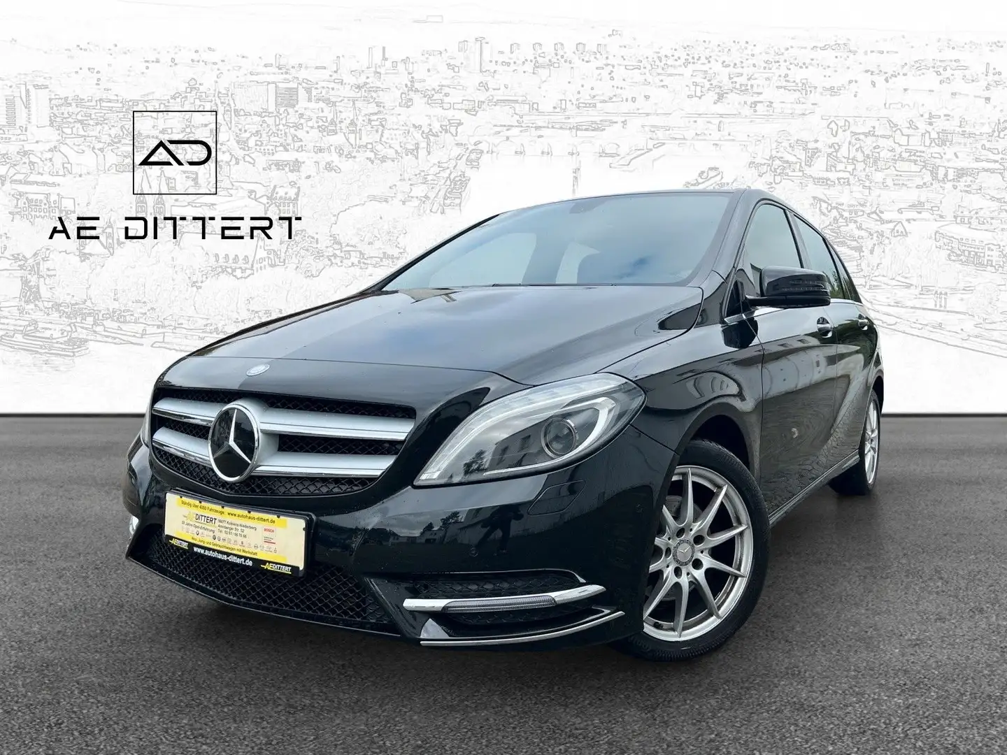 Mercedes-Benz B 180 B -Klasse B 180+SHZ+PP+Navi+ Schwarz - 1