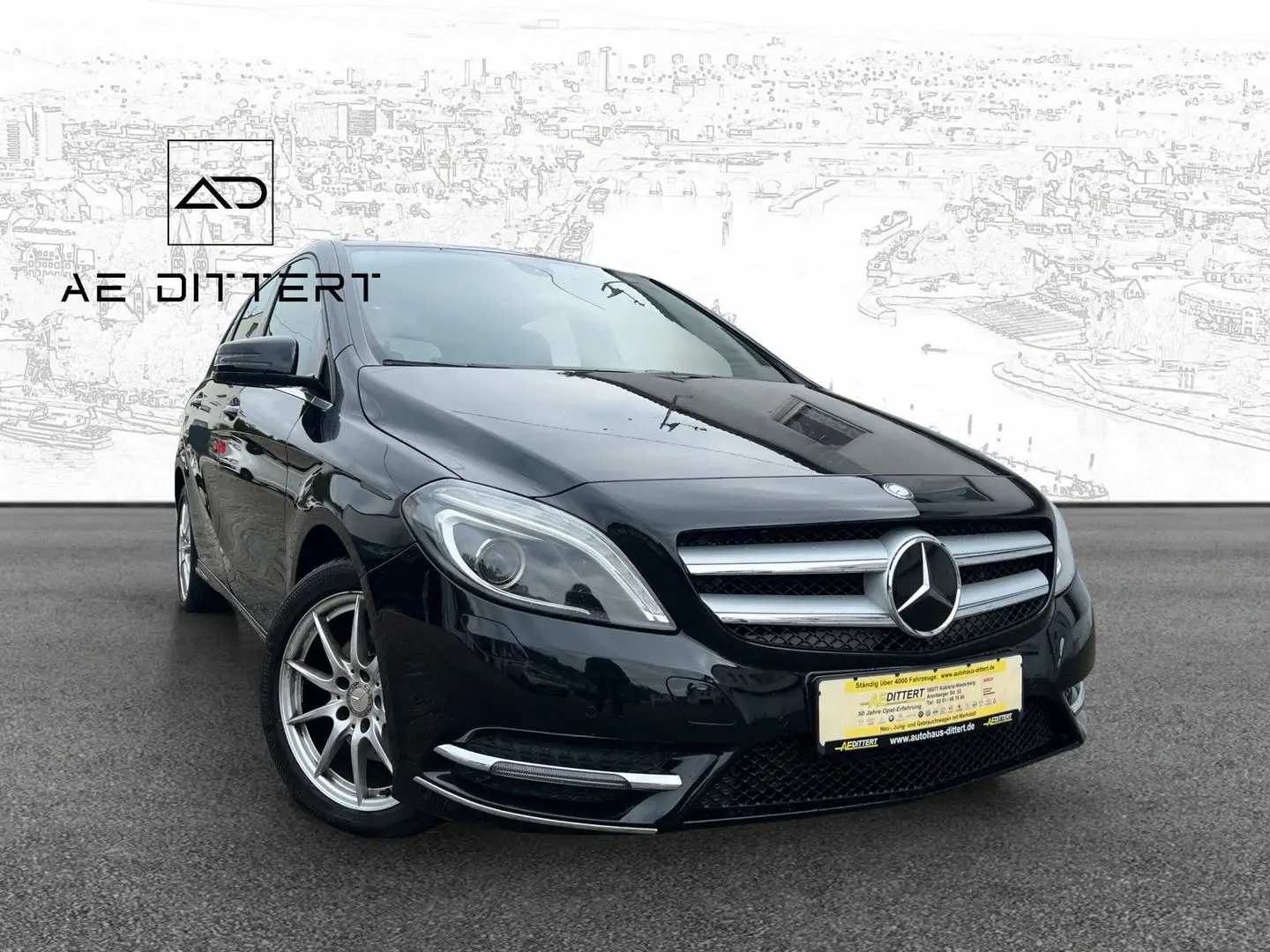 Mercedes-Benz B 180 B -Klasse B 180+SHZ+PP+Navi+ Schwarz - 2