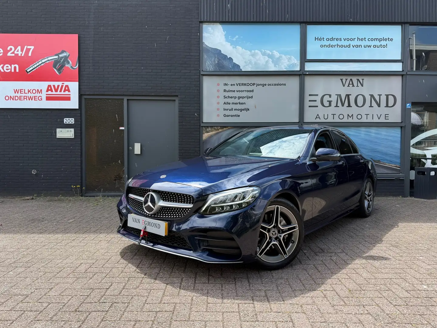 Mercedes-Benz C 180 Business Solution AMG Azul - 1