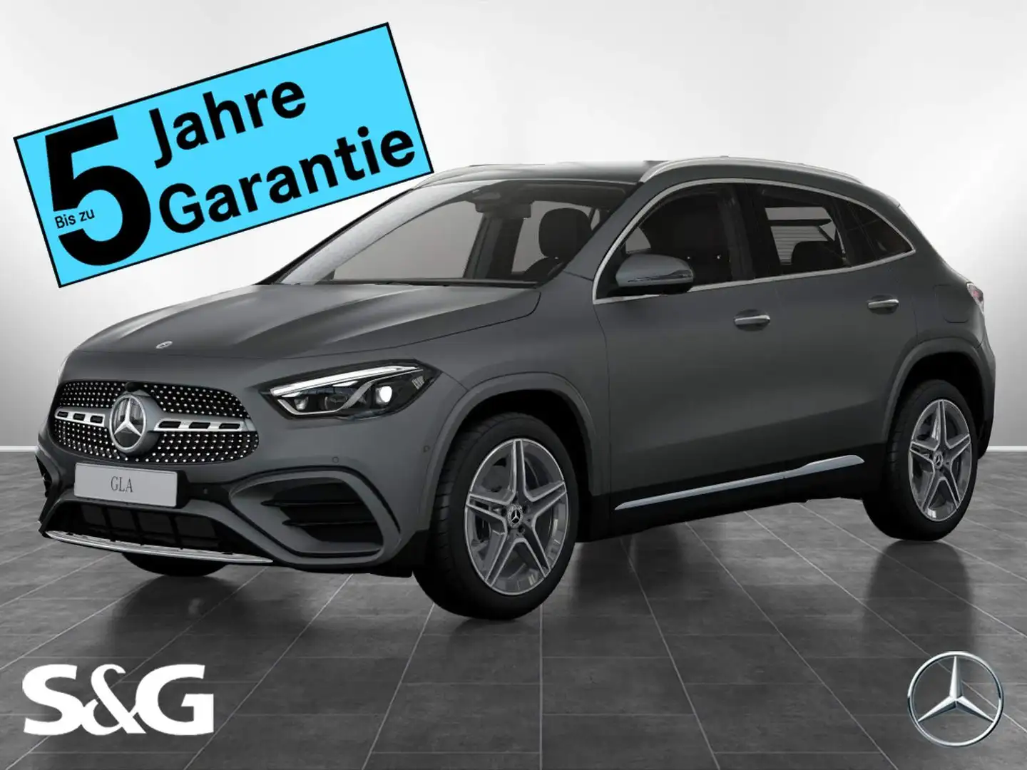 Mercedes-Benz GLA 180 AMG Mattlack+M-LED+AHK+360°+Distro+Totwi Grau - 1