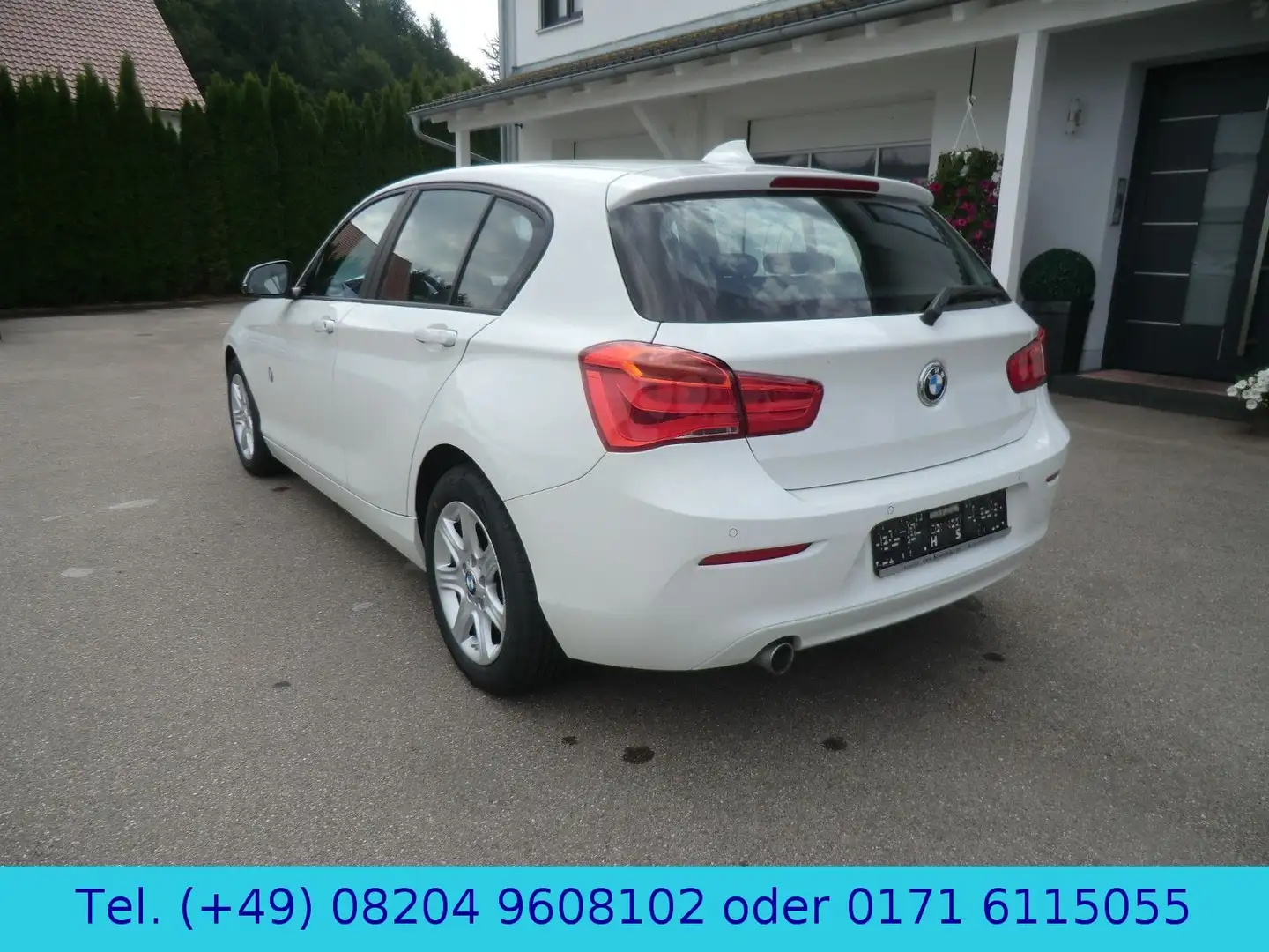 BMW 118 d 5-tür.  Navi 2.Hand  SR+WR Wit - 2