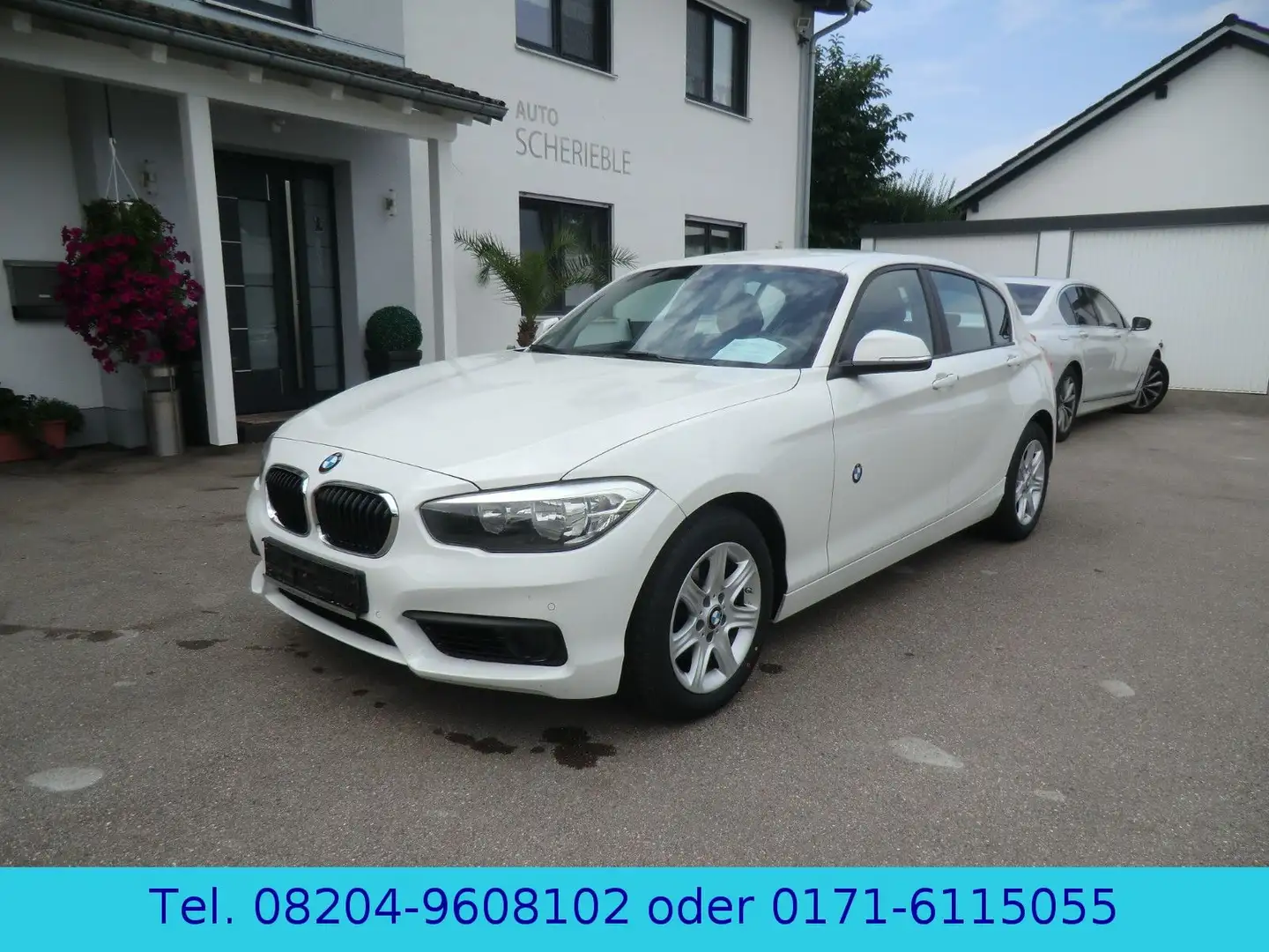 BMW 118 d 5-tür.  Navi 2.Hand  SR+WR Weiß - 1