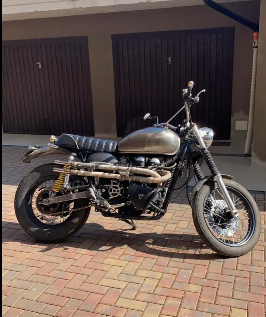 Triumph Scrambler triumph 900 special Srebrny - 1