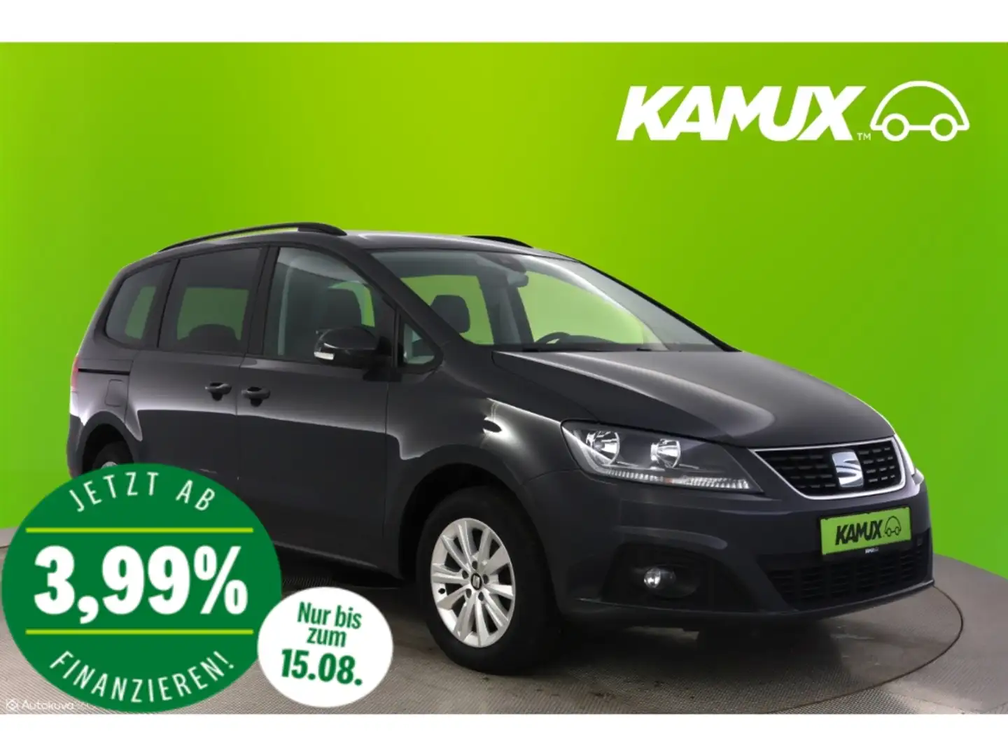 SEAT Alhambra 1.4TSI Reference+CARPLAY+TEMPO+AHK Šedá - 1