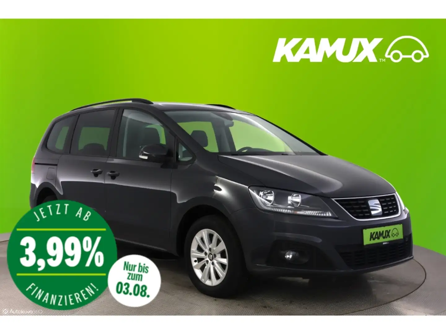 SEAT Alhambra 1.4TSI Reference+CARPLAY+TEMPO+AHK Grau - 1