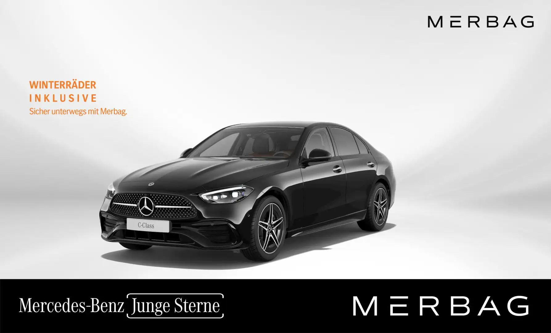 Mercedes-Benz C 30 AMG C 300 Limousine AMG Line Zwart - 1