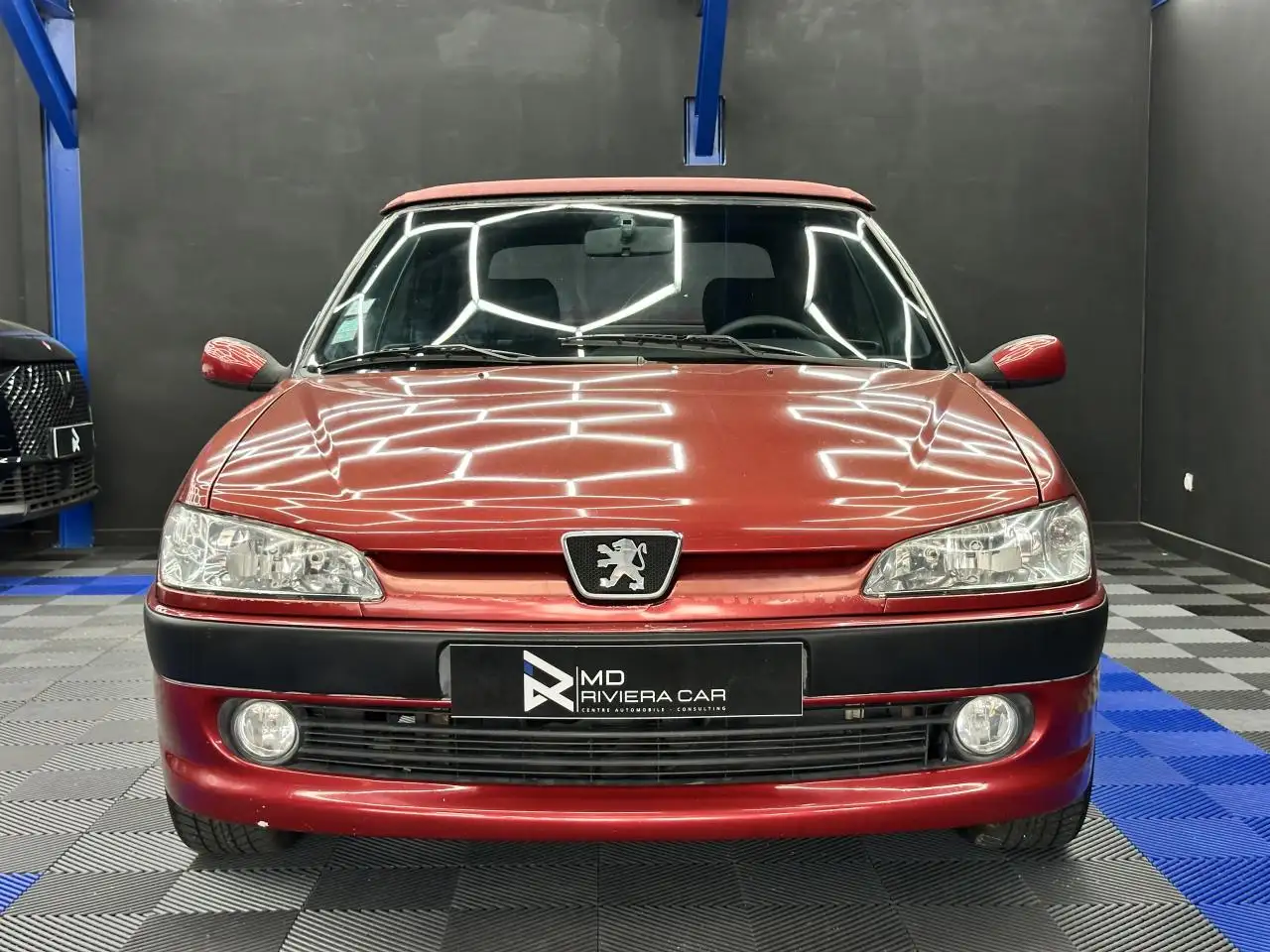 Peugeot 306 CABRIOLET 1.6i 90CH BVM5 PHASE 2 - FRANÇAISE AVEC HISTORIQUE, foto 9