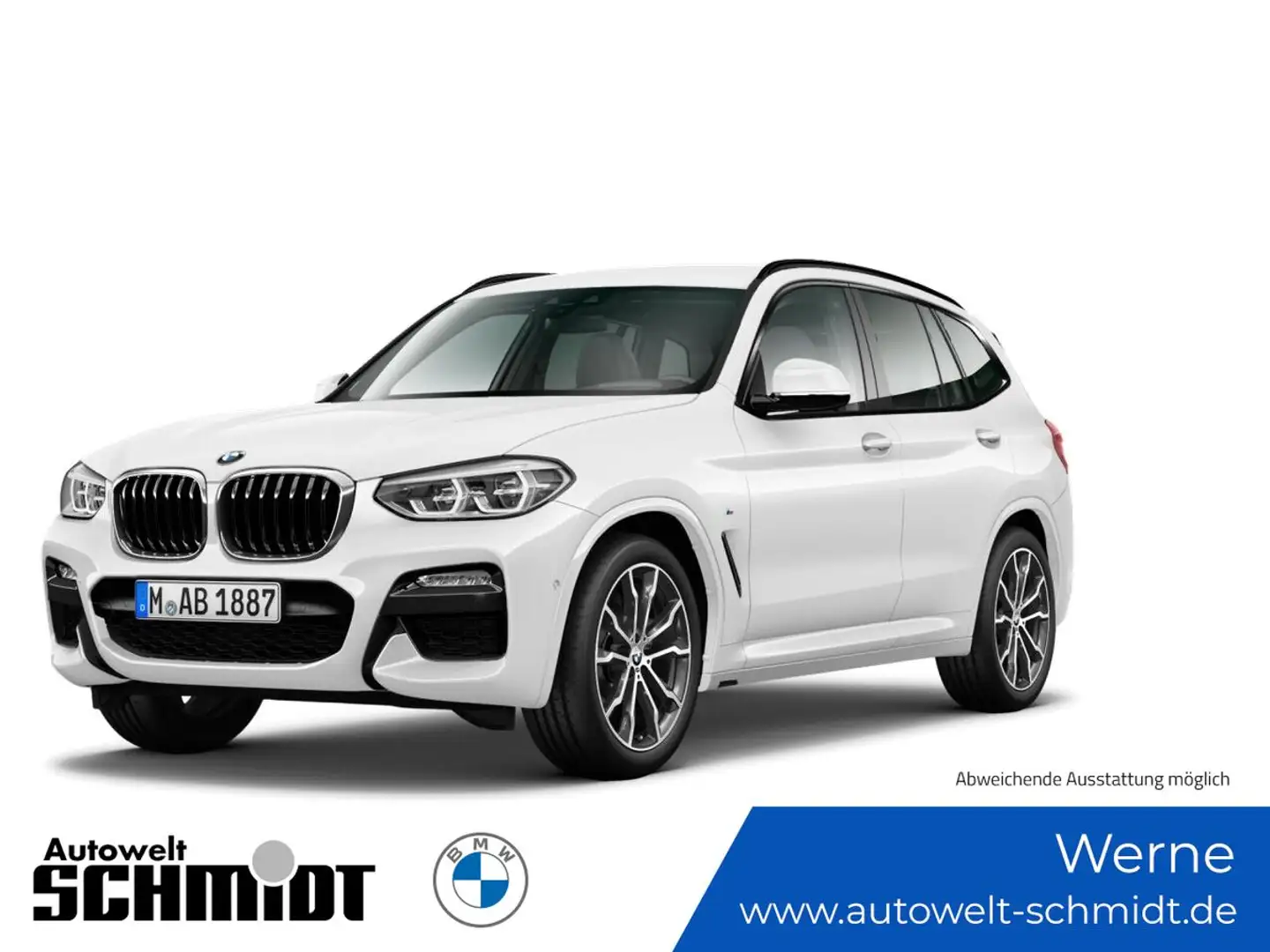 BMW X3 xDrive20d M SPORT + GARANTIE Weiß - 1