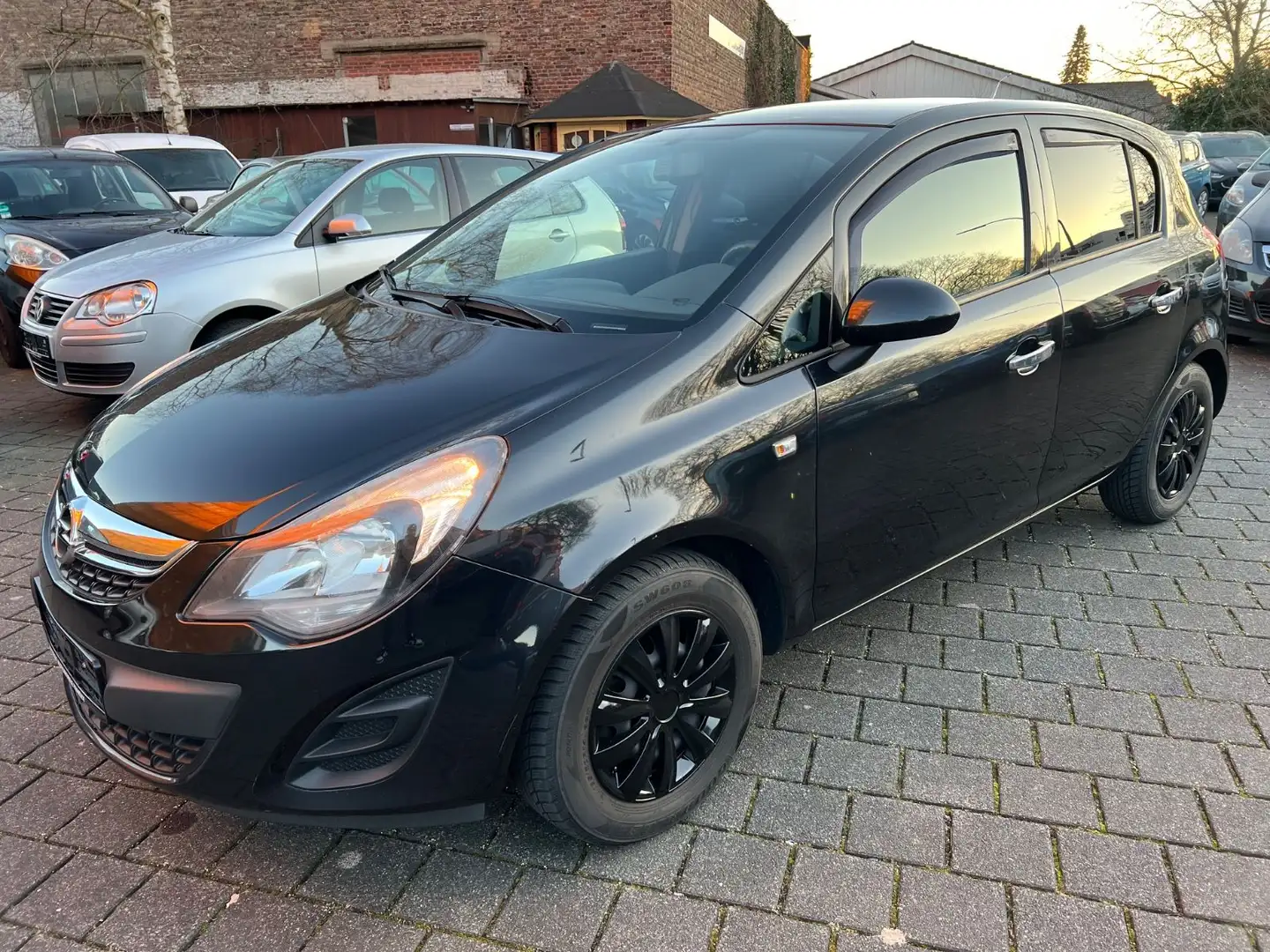 Opel Corsa D 1.2 Satellite/TOP/TÜV/5-TÜRIG/8 FACH/+++ Nero - 1