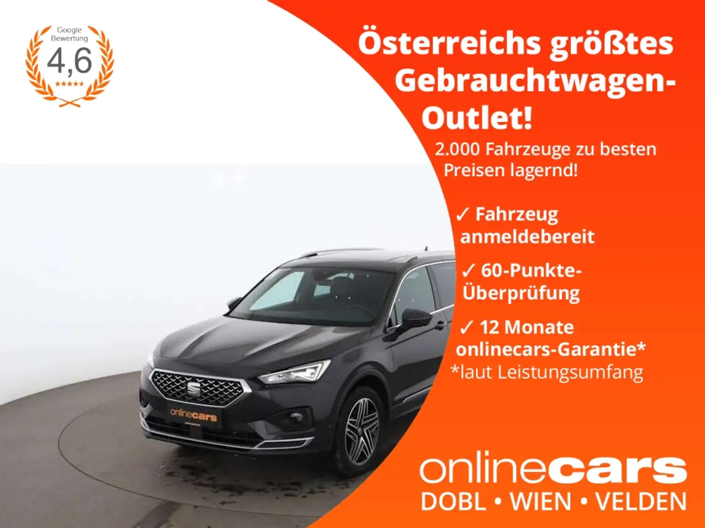 SEAT Tarraco 1.5 TSI ACT Xcellence LED AHK SKY RADAR Gris - 1