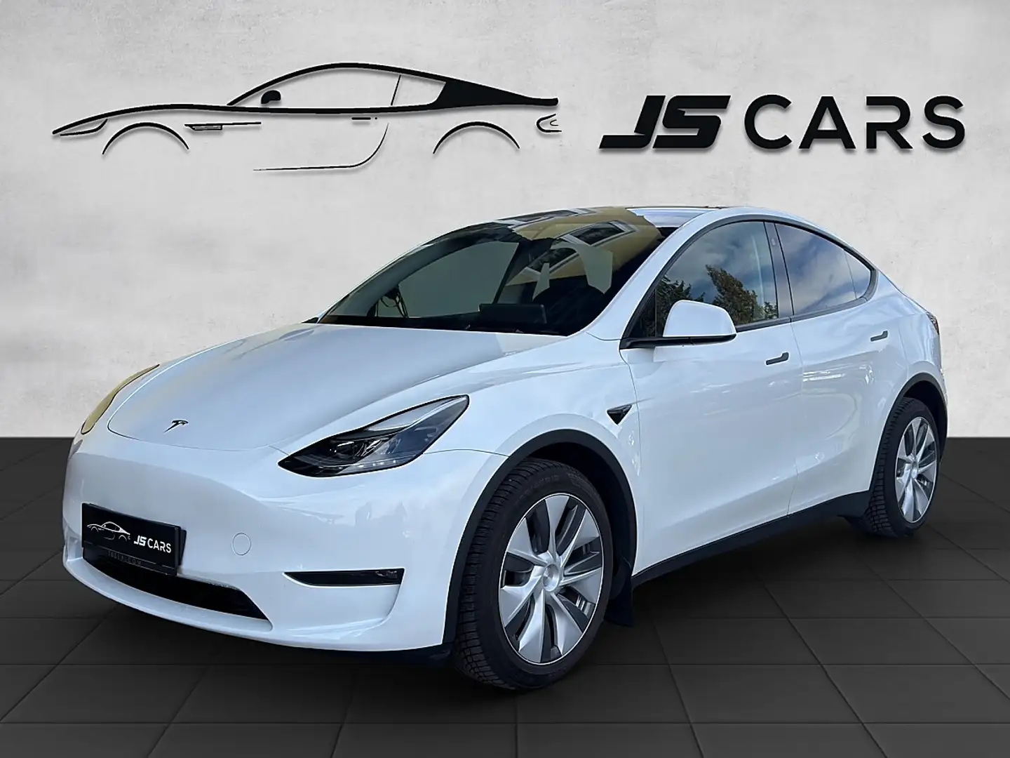 Tesla Model Y Long Range AWD 79kWh Weiß - 1