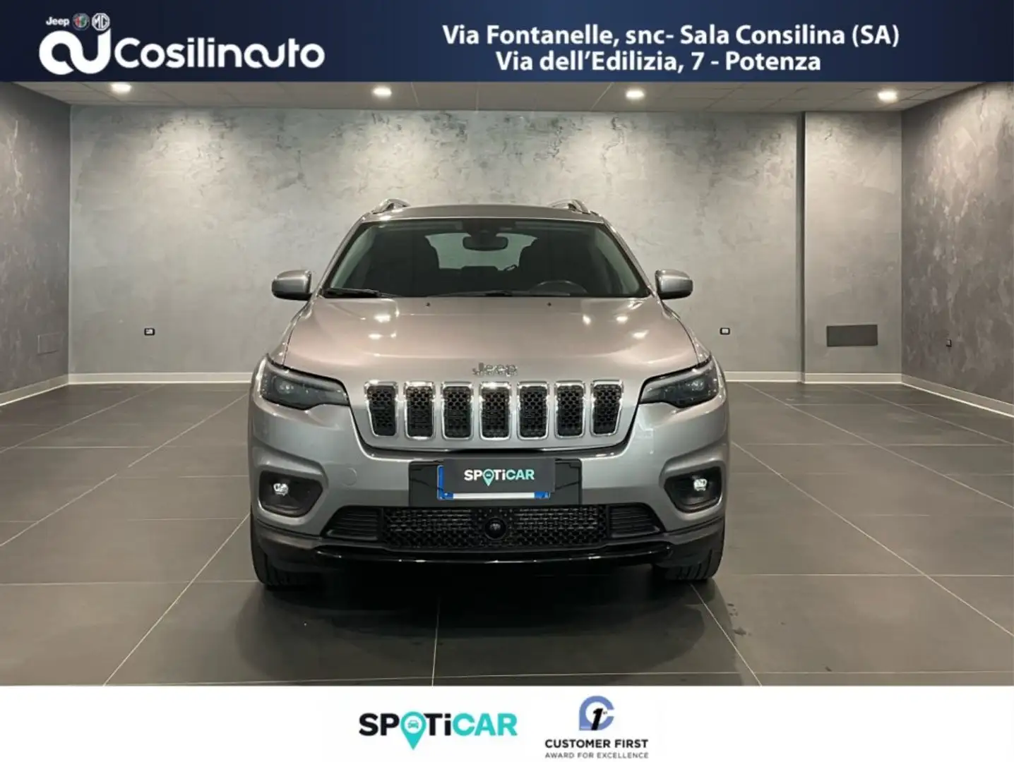 Jeep Cherokee 2.2 Mjt AWD Active Drive I Longitude 195 Cv Grigio - 2