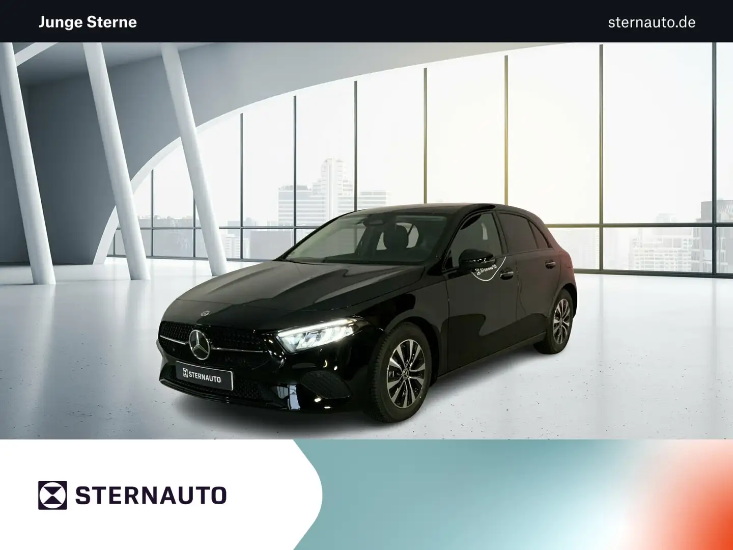 Mercedes-Benz A 180 A 180 Prog Night Sound Lenkradheiz AppleCarPlay Schwarz - 1